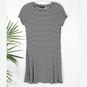 bdg urban outfitters Striped Short Sleeve Dress